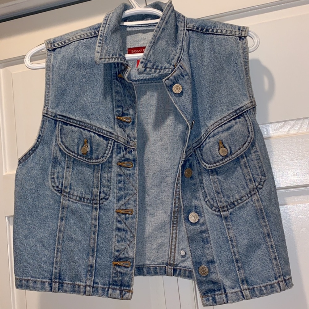 Banana Republic Denim Vest
